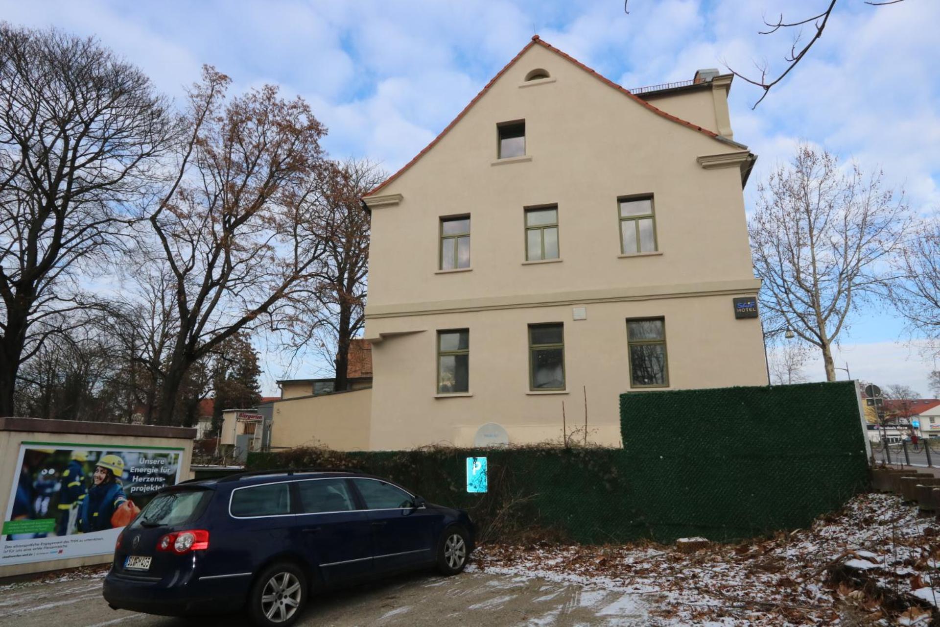 Am Fluss Saale Hotel Weissenfels Bagian luar foto